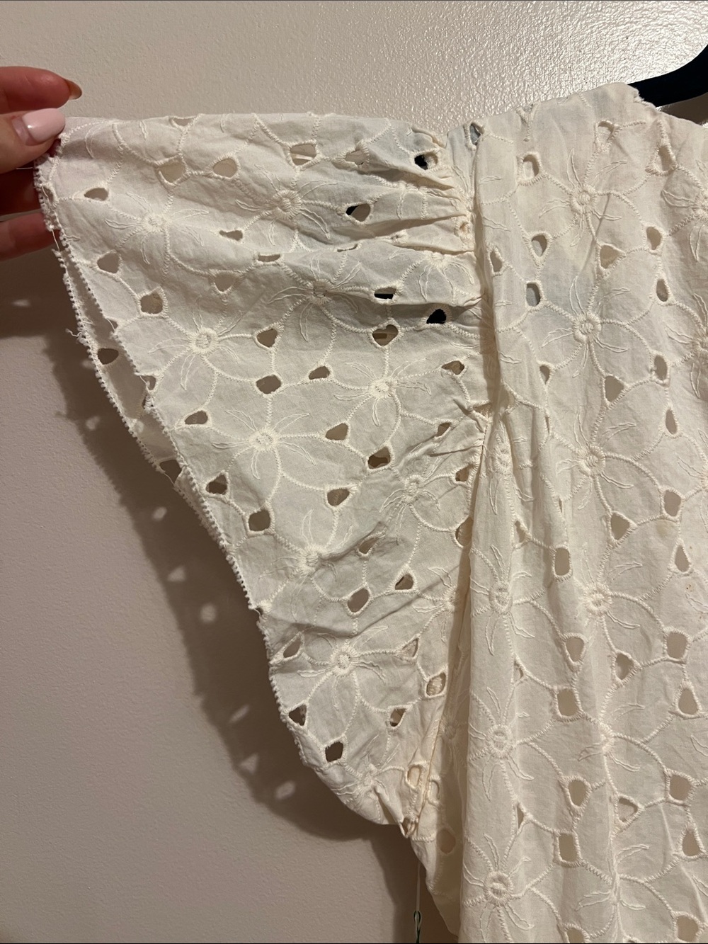 Trovata Birds of Paradis Kristi Eyelet Midi Dress – Size Large – NWT - Picture 7 of 16